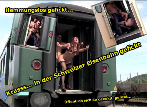 20251206-Krasser gewagter AO-Public-Fick in der Schweizer Eisenbahn, kein Fake...
